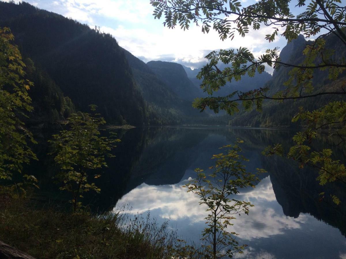 Ferienwohnung Schmiedsipplbad Gosau Buitenkant foto